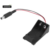 9V Volt Battery Holder Box Case Plug 5.5X2.1 for  Breadboard Power Supply