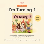 ANGGRAEINI Learning Time- I'm Turning 1 - 1 Year Old Baby Book/ 1 Year Old Children's Educational Bo