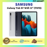 (Ready Stock) Samsung Tab S7 Wifi 11" 6GB Ram + 128GB Rom (SM-T870) 2020 | 1 Year Warranty By Samsung Malaysia