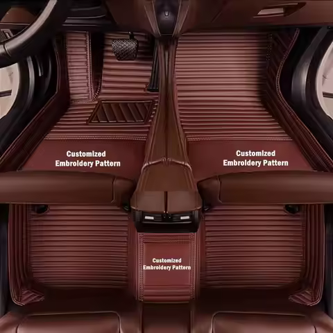 Custom Floor Mats For BMW 3 series M3 all model year E36 E30 E46 E90 E91 E92 E93 F30 F31 Leather Ful