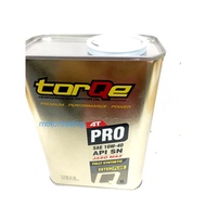 ORIGINAL HIREV ENGINE OIL TORQE PRO / TORQE MAX MOTOR 4T FULLY / SEMI 1L MINYAK HITAM 10W40 Y15ZR / 