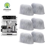 ZILUOLAN 6Pcs Coffee|Filters, Replacement Filters Charcoal Material Charcoal Water Filters, Premium 