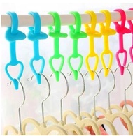 Outdoor clothes pole fixed hook drying rack windproof hook drying rack lock anti-slip clip 20 pieces