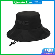 PING | Ping Mens Solid Bucket Hat 111D1Cp004 Bk Golf Hat