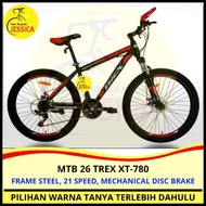 Sepeda Gunung Mtb 26 Trex Xt 780 21 Speed Murah