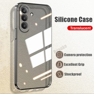 For Samsung Galaxy A37 5G 6.7 inch SM-A376 A376B A376U A376W A3760 Slim Fit Transparent Color Gray F