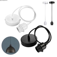 BACKSTREET4FC3 Lamp Holder, DIY Installation 1m / 1.5m Ceiling Light Base, Creative E27 Screw-type P
