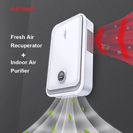 Low Noise air Recuperator ERV HRV WiFi Control Single Room Wall-mounted Energy Heat Recovery Ventila