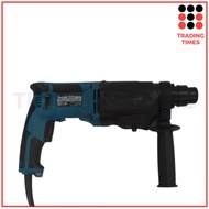 MAKITA  M8701B  สว่านโรตารี่ 3 ระบบ 26 มม. พร้อมกล่อง + อุปกรณ์ ของแท้ สีเขียว One