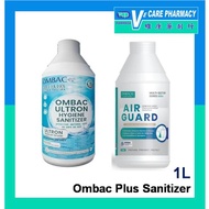 OMBAC Plus+ Air Sanitizer / Ombac Plus Air Guard / OMBAC Plus+ Ultron Hygiene Sanitizer (1L)