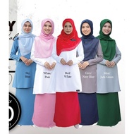 🔥BAJU KURUNG CIKGU 🔥 / baju kurung uniform cikgu / kurung puteri islam / kurung krs / kurung pengaka