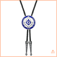 [Op105] เนคไท Bolo สร้อยคอสายหนังแฟชั่น Freemason ยุโรปและอเมริกา