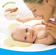 Baby Infant Head Rest Support Cotton Pillow Memory Foam Prevent Flat Little Bear