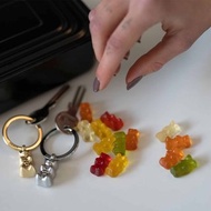 【母親節禮物】HARIBO X TROIKA 聯名金熊小熊軟糖鑰匙圈(銀)