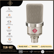 Neumann TLM 102 ไมโครโฟนคอนเดนเซอร์แบบคาร์ดิออยด์ไดอะแฟรมขนาดใหญ่ เหมาะสําหรับการบันทึกและพอดแคสต์ ส