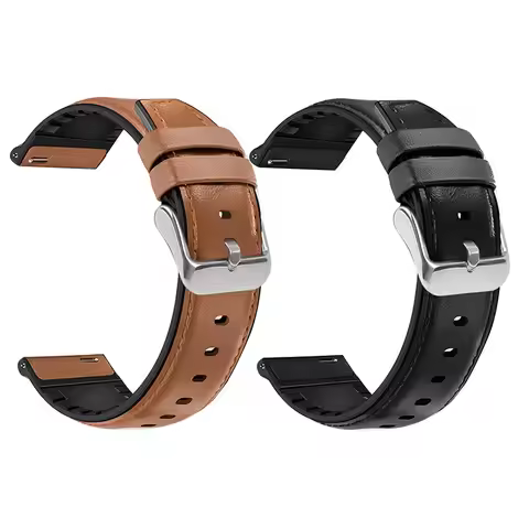 22mm Bracelet Leather Pемешок GTR4 Bands For Huami Amazfit GTR 3 Pro GTR 4 Watch Straps GTR3/GTR2/2e