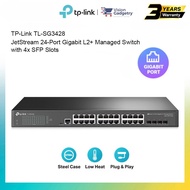 TP-Link TL-SG3428 JetStream 24-Port Gigabit L2+ Managed Switch with 4x SFP Slots