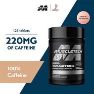 MuscleTech Platinum 100% Caffeine (125 Tablets)