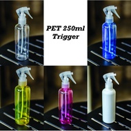 250ml PET Bottle Neck 24/410 Trigger Spray Cap