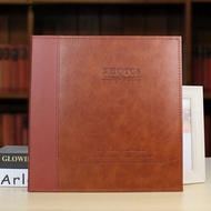 อัลบั้มรูปหน้าแม่เหล็กปกหนัง PU แบบมีกาวในตัวขนาดใหญ่สำหรับงานแต่งงานอัลบั้มครอบครัวสำหรับ3X5 4X6 5X