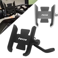 For HONDA FORZA300 FORZA 125 300 forza750 350 Handlebar Mobile Phone Holder GPS stand bracket Motorcycle accessories