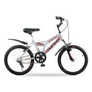 จักรยานเทอร์โบ จักรยานเด็ก TURBO BICYCLE รุ่น 20" CYBER (จัดส่งเป็นกล่อง ประกอบแล้ว 85%)