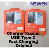 Newen Travel Charger Xiaomi 2A 9V USB Type C Fast Charging 100% Original