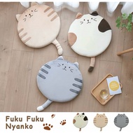 Cat Cushion Office Sedentary Cushion Plush Tatami Round Cartoon Cat Chair Cushion