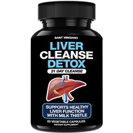 Cleanse Detox & Repair - 21 Day Cleanse - Natural Support Supplement with Milk Thistle, Dandelion Ro