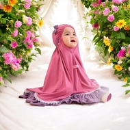 MUKENAH ANAK CANTIK 1-10Tahun || Baju Muslin Anak Perempuan Kekinian