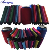 ⚜1000pcs No Logo Print Neoprene Stubby Holders Beer Bottle Can Sleeve Picnic Cooler Thermal Bag Q☌