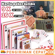 JUMBO 9X/16X Playing Cards / Poker / Playing Cards / Boardgame / Jumbo Poker Cards / Fun Party Games