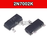 50~100PCS 2N7002K SOT-23 72K  Nchannel 60V 340mA MOSFET 场效应管 IC SMD