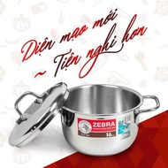 304 Zebra Extra stainless steel pot Full box - Made in Thailand Zebra Stainless Steel Pot