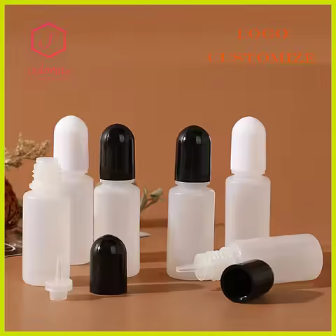 50/100 Pieces 5ml 10ml PE Soft Squeeze Bottle Tobacco Oil Dropper Refill Bottle Pigment Container 15