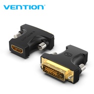 【COD】Vention Vention Bộ chuyển đổi DVI 24 + 1 Male sang HDMI Female Adapter Mạ vàng DVI 24 + 5 sang