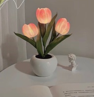 鬱金香 花束擺設 燈 home decoration flower lamp