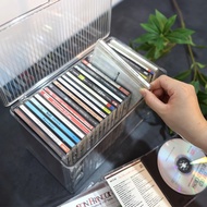 Acrylic Anti-dust Box with Lid CD Record Storage Box Disc CD PS4CD Storage Record Transparent Storag