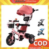 LABATOBO Sepeda roda tiga anak 1 tahun sepeda roda 3 bayi tricycle