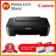 Canon PIXMA E410 (Print Scan Copy) Inkjet Printer with original ink PG47 / CL57s
