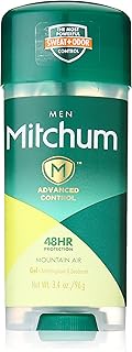 Mitchum Clear Gel Antiperspirant &amp; Deodorant for Men, Mountain Air - 3.4 oz