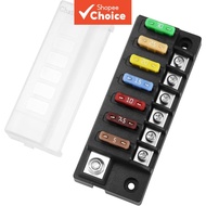 【HOT7】 、、、 150A 12V 24V 48V Kotak Fius Bilah Litar dengan Penutup 150A 12V 24V 48V untuk Kereta, Mar