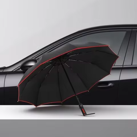Car Automatic Folding Windproof Sunshade Umbrella For Subaru STI Brz Wrx Xv Ascent Forester Outback 