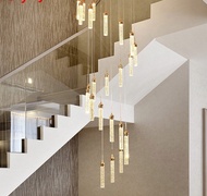 Lampu Hias Kristal Gantung Panjang Modern Minimalis Untuk Dekorasi
