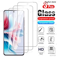 3AK 3Pieces For Oppo Reno11 F 11f 6.7inch 5G CPH2603 F25 Pro Screen Protector HD Film Front Tempered Glass