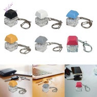 [Freneci] Keyboard Fidget Keychain Carabiner Keychain Clip, Pass The Boring Time Keyboard