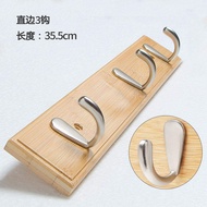 Clothes Hook One Row Long Kitchen Wall Mount Wall Shelf Hanger behind the Door Entrance Wall Clothes