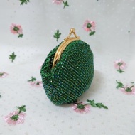 貝殼口金珠包 DIY 材料包 編織/鉤針/口金珠包/零錢包/小零錢包