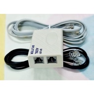 Internet Line and Phone Line Splitter