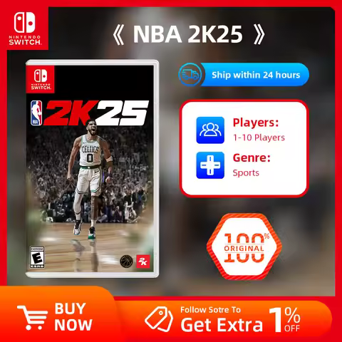 Nintendo Switch Game Deals - NBA 2K25 - Original Physical Game Card for Nintendo Switch OLED Lite